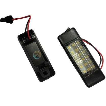 2X Error Free LED License Plate Light for Nissan Qashqai X-Trail