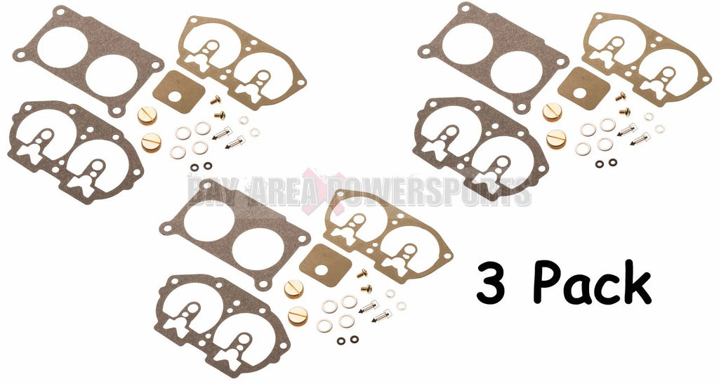 Carburetor Rebuild Kit for Yamaha Outboard V6 150 175 200 225 HP (1986–1995)