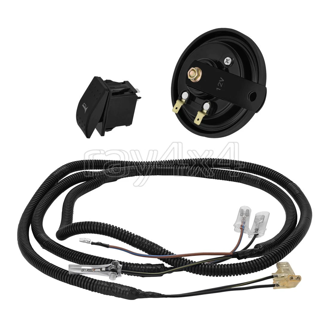 Horn Kit with Wire & Switch for Kawasaki Mule Pro (2019–2024)