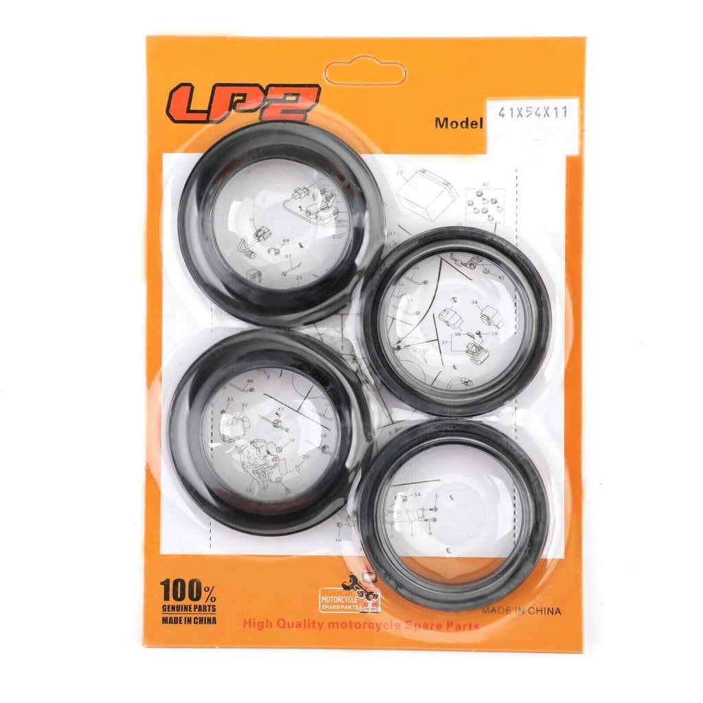 Fork Oil Dust Seal Rebuild Kit for Buell Thunderbolt S3 S3T Lightning X1 (1999–2002)