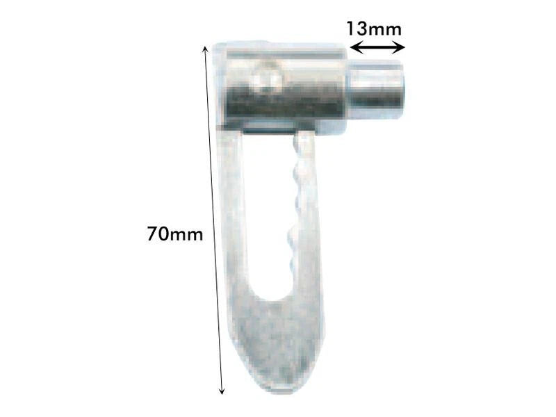 Weld On Drop Lock Latch / Antiluce Pin / Tail Board Pin for Trailer