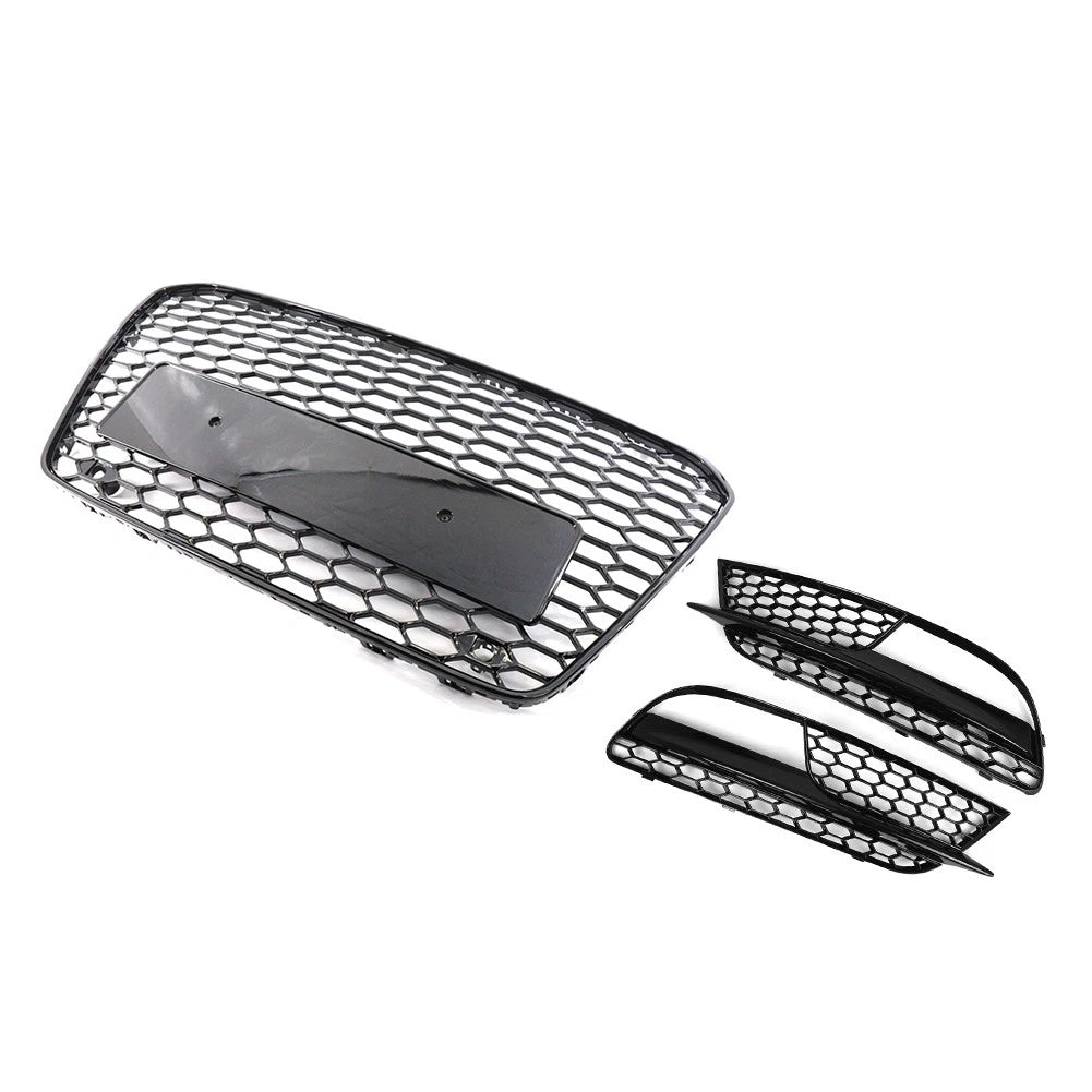 Front Bumper Grille with Fog Light for Audi A5 (2012–2016)