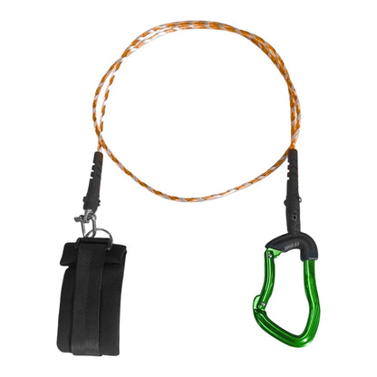 Rotatable Diving Rope 140cm with Safety Buckle for Divers