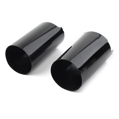 Black Fork Slider Covers for 2014 & Up Harley Touring Electra Street Tri Glide