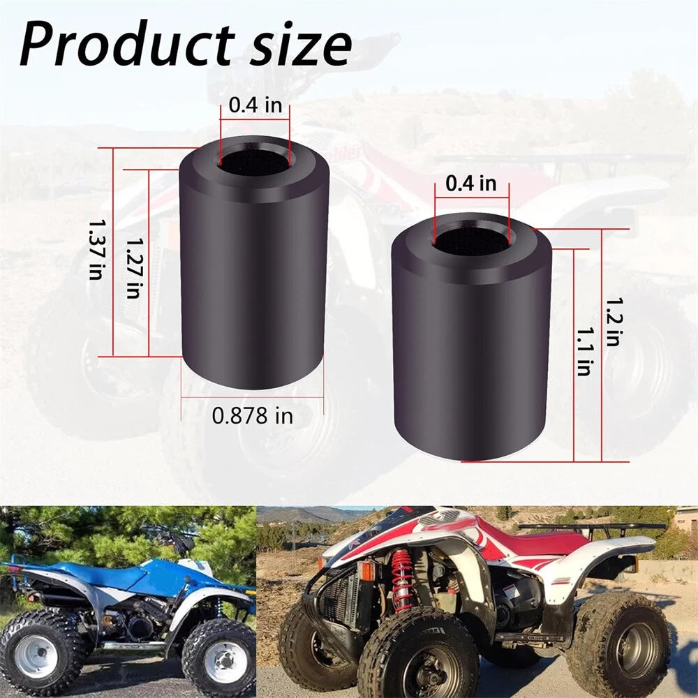 for Polaris ATV 2pcs Durable Rear Shock Bushings Upper and Lower 7041448