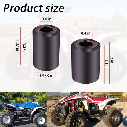 for Polaris ATV 2pcs Durable Rear Shock Bushings Upper and Lower 7041448