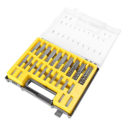 150Pcs 0.4-3.2mm Mini Twist Drill Bit With Case Micro Power High Speed Steel Set