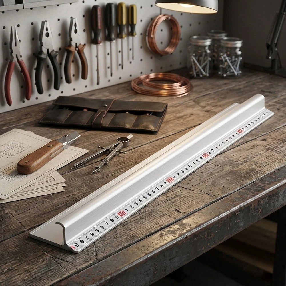 50cm Craft Ruler for Consistent Cutting Accuracy