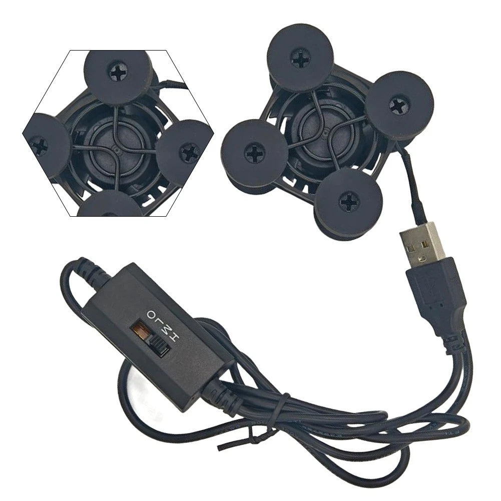 Adjustable USB Fan for Laptops and Small Devices