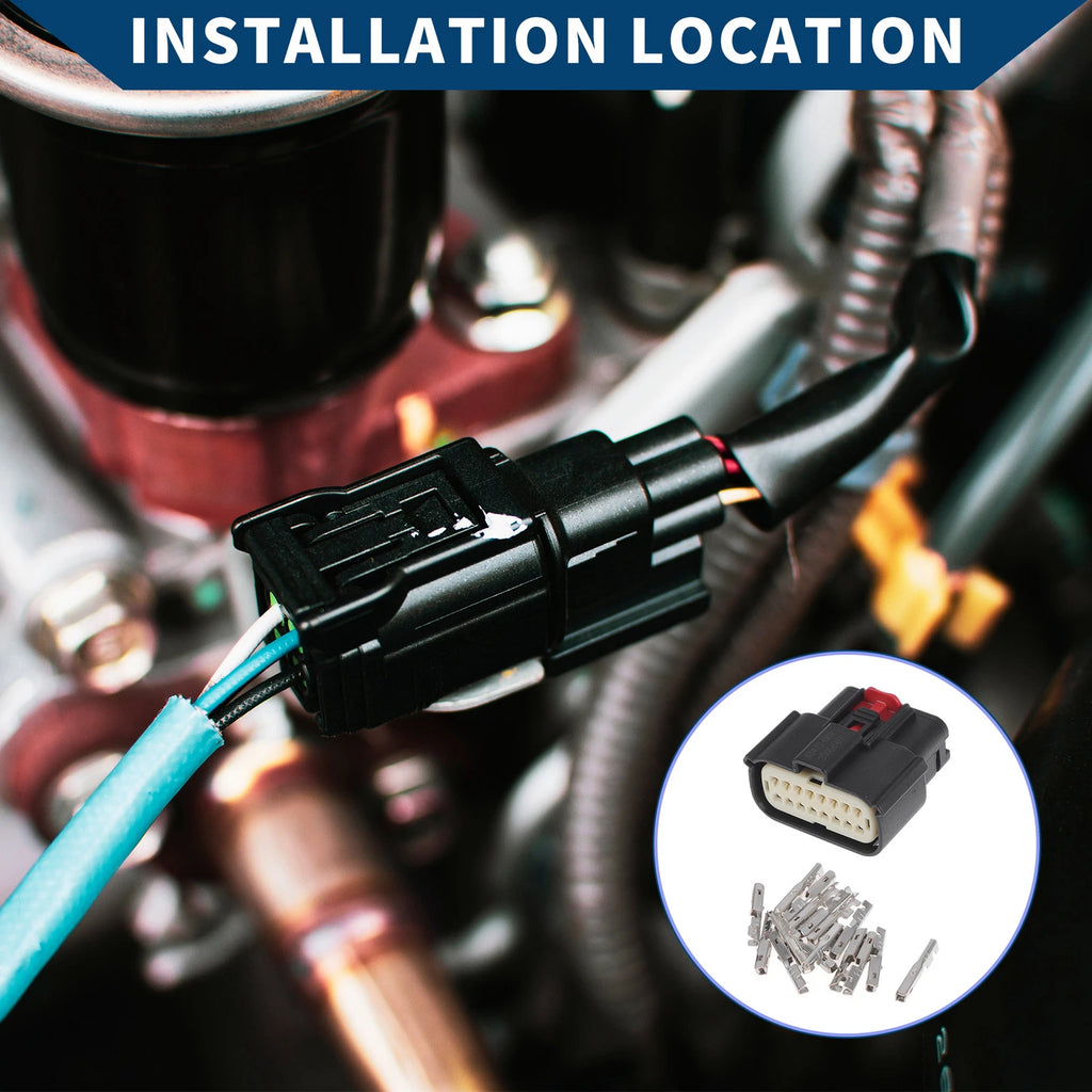 16 Pins Headlight Socket Plug for Ford Mondeo (Year Range)