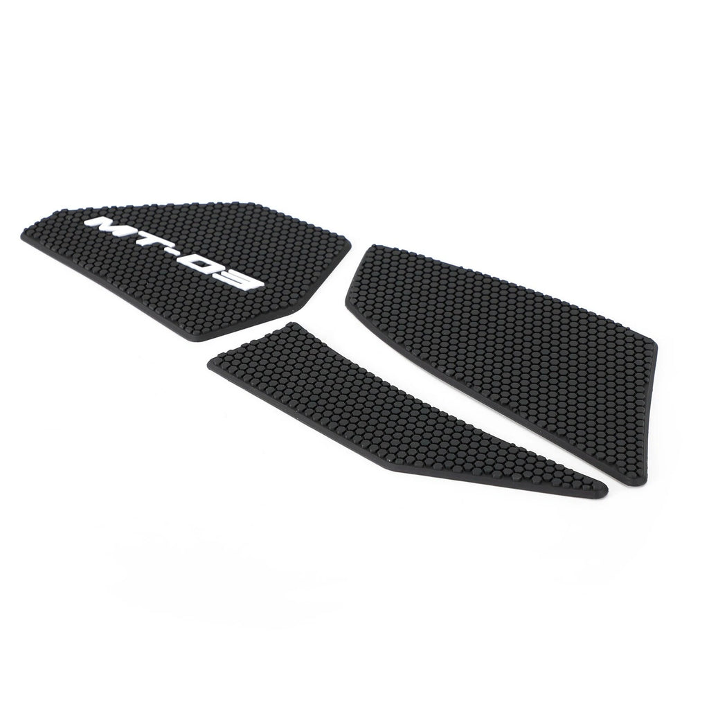 Black Side Tank Pads Grip Protectors for Yamaha MT-03 (2020–2022)