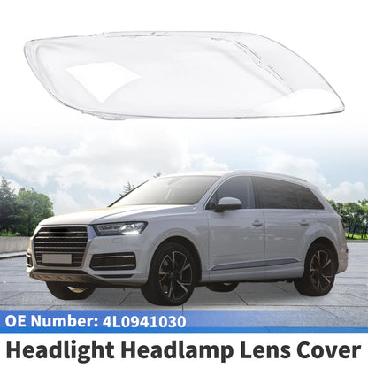 Headlight Lens Cover for Audi Q7 (2006–2015) No. 4L0941030 Clear