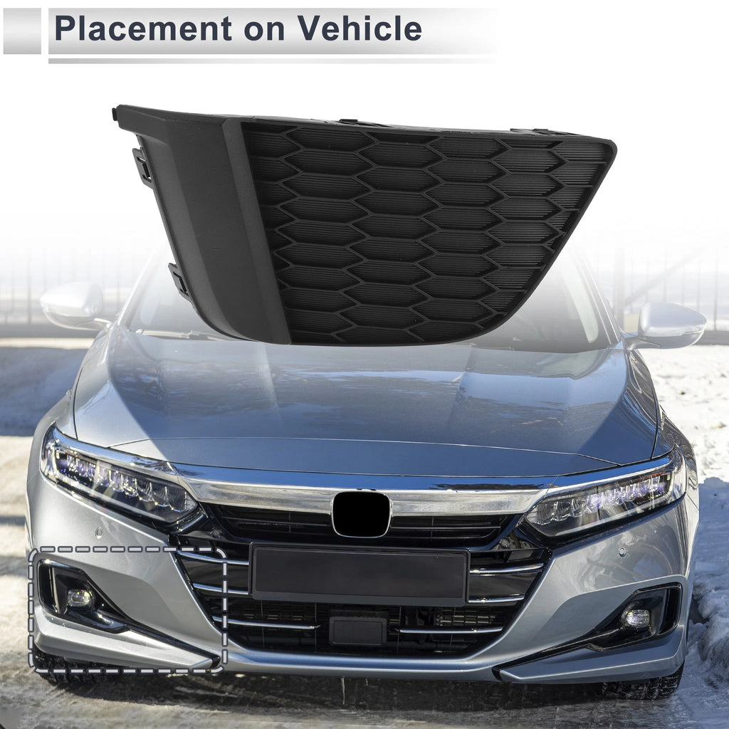 Right Front Fog Light Grill for Honda Fit (2015–2017)
