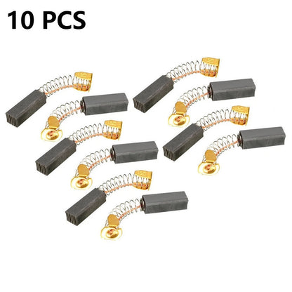 Set of 10 Carbon Brushes for Vacuum Cleaners
