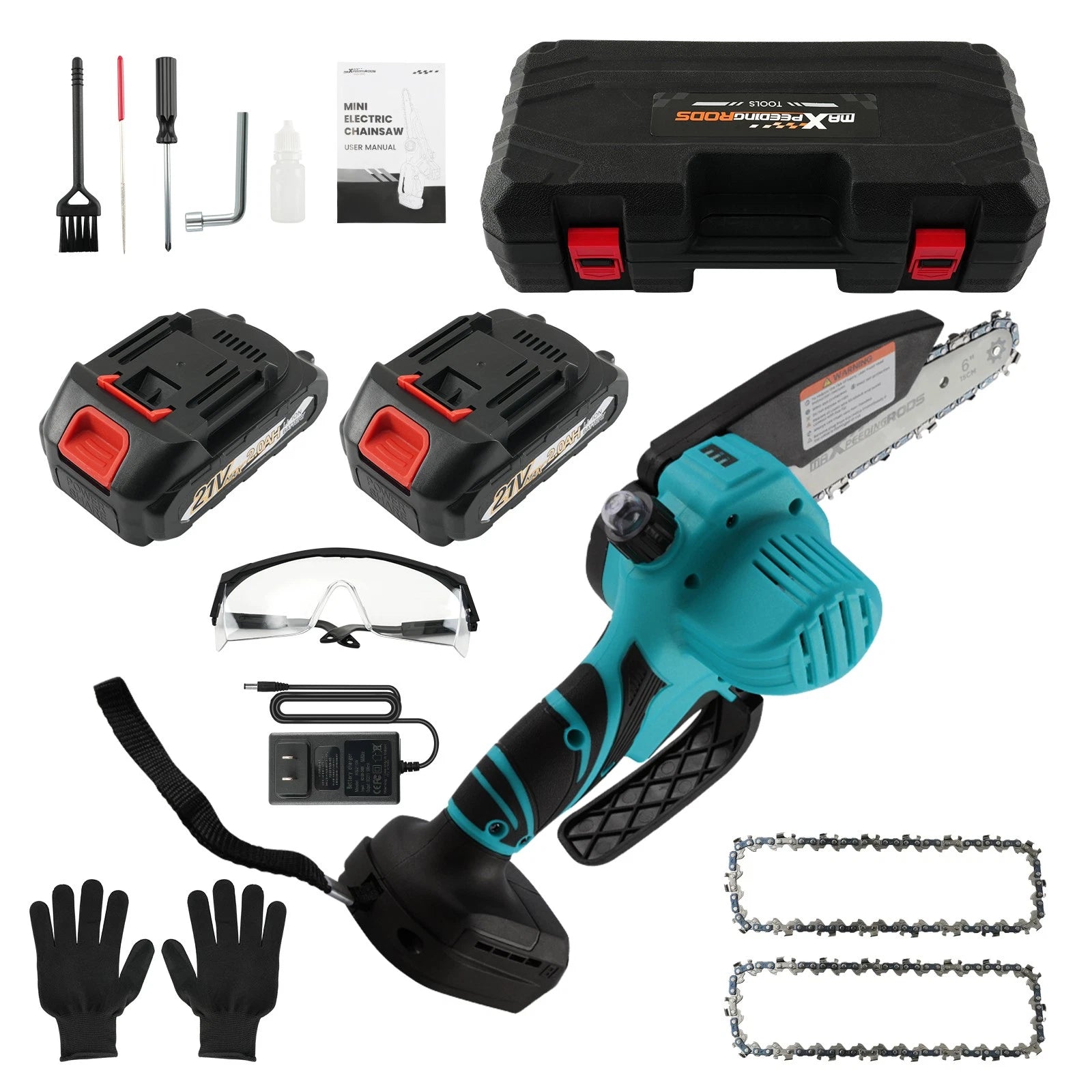 Cordless Mini Chainsaw 6 Inch for Tree Pruning (2023)