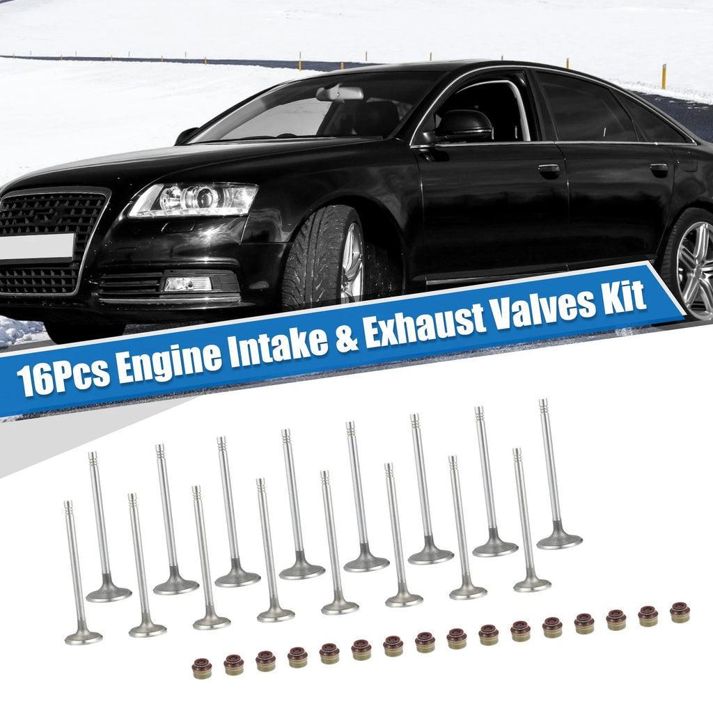 Engine Intake and Exhaust Valves Kit for Audi A3 A5 TT Q3 Q5 (2005–2015)