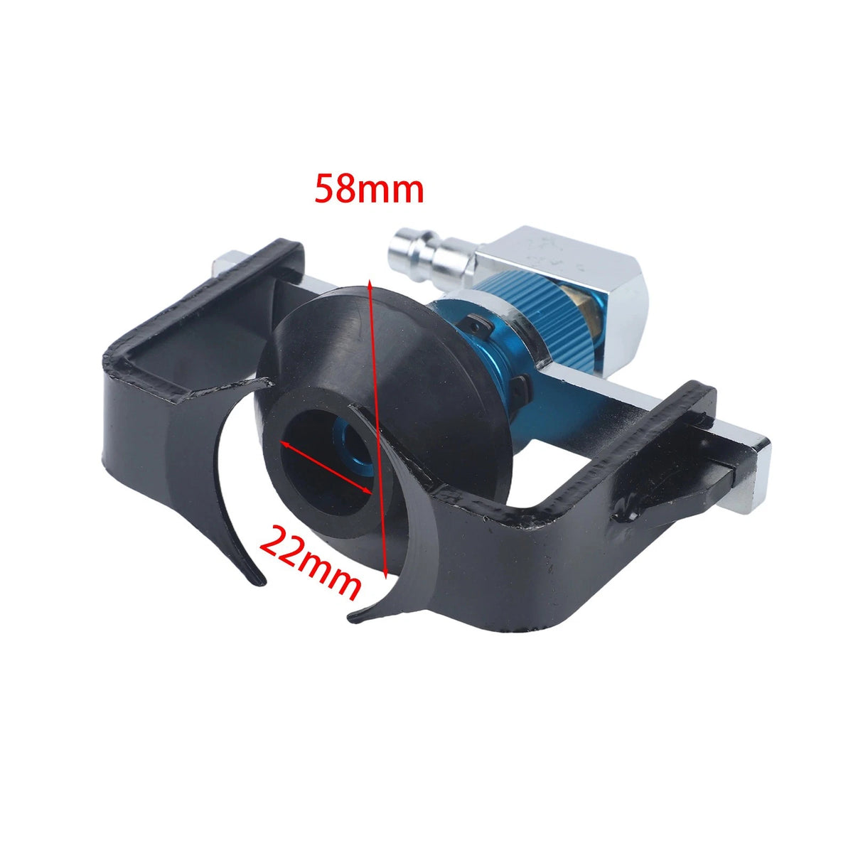 Saves Operational Cost Brake Bleed Adapter Blue Anodized Coating For Honda