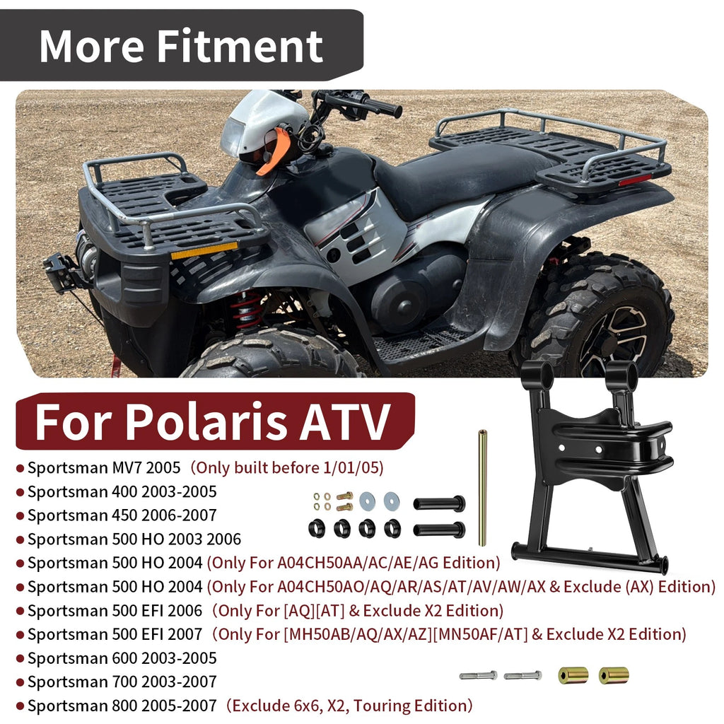 Rear Lower Right A-Arm w/ Bushing Kit for Polaris Sportsman 450 700 (2006–2007)
