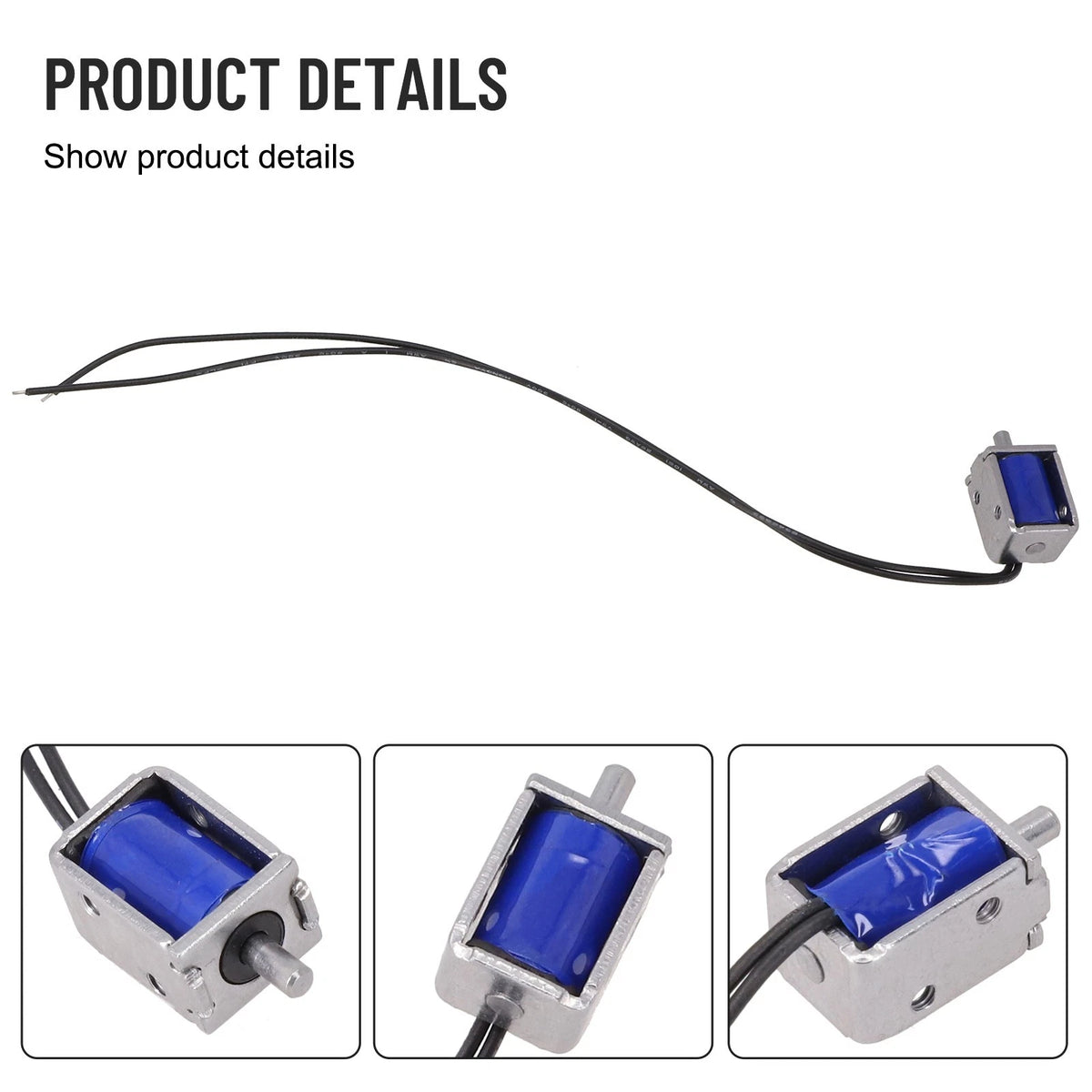 Compact Pull Solenoid Lock SM04153 for Power Bank Locking