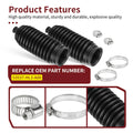 2X Tie Rod Boot w/ Clamp for Honda Pioneer 500 520 700 700-4 1000 (2016–2023)