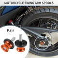 Motorbike Swingarm Spools 8mm CNC Replacement Pair for Universal Use (Year)