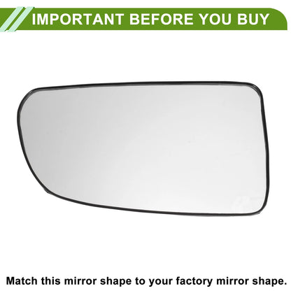 Right Mirror Glass Replacement for Kia Rio/Rio 5 (2006–2009) No. 876211G000