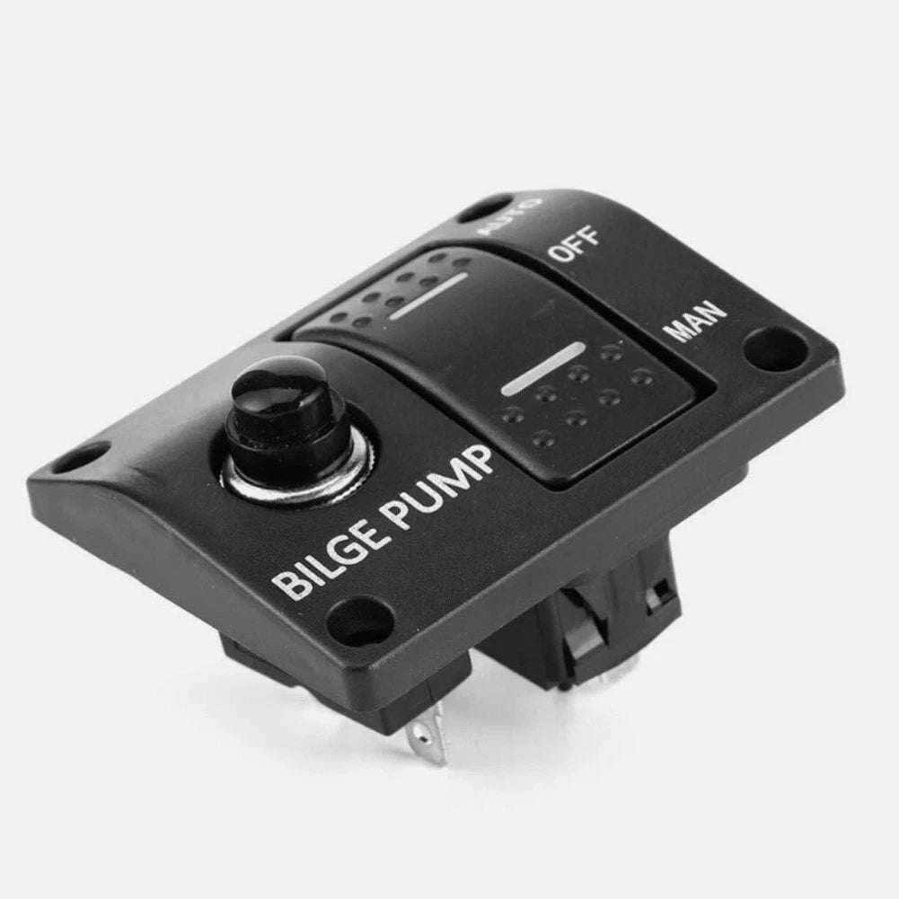 3 Way Bilge Pump Switch for Boating and Camping