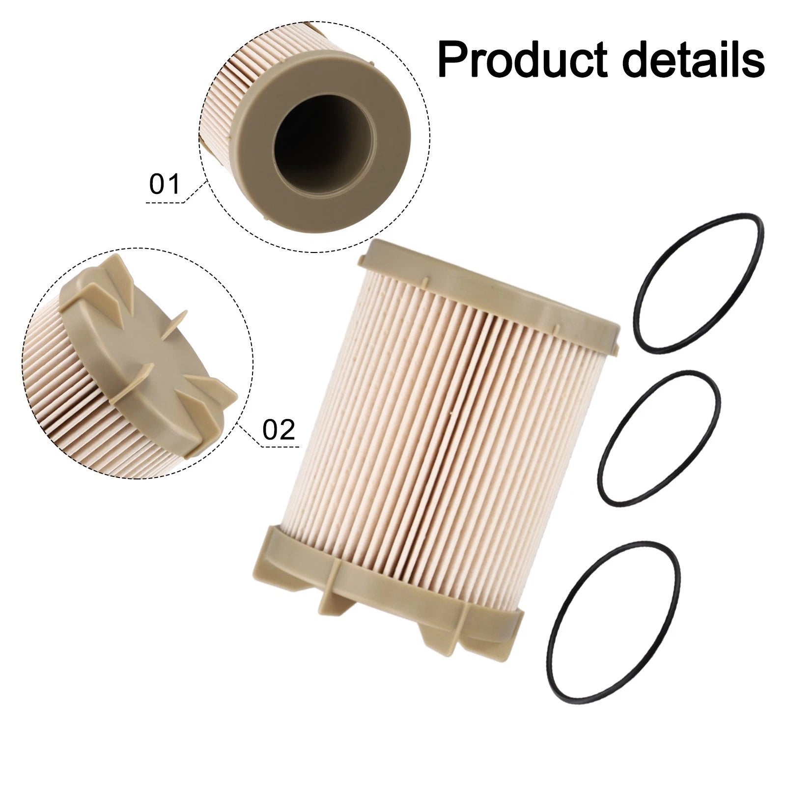 Fuel Filter Element BE5017 for Engineering and Marine Applications