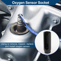 Oxygen Sensor Socket 22mm for Universal Vehicles (1/2 inch, 6 Point)