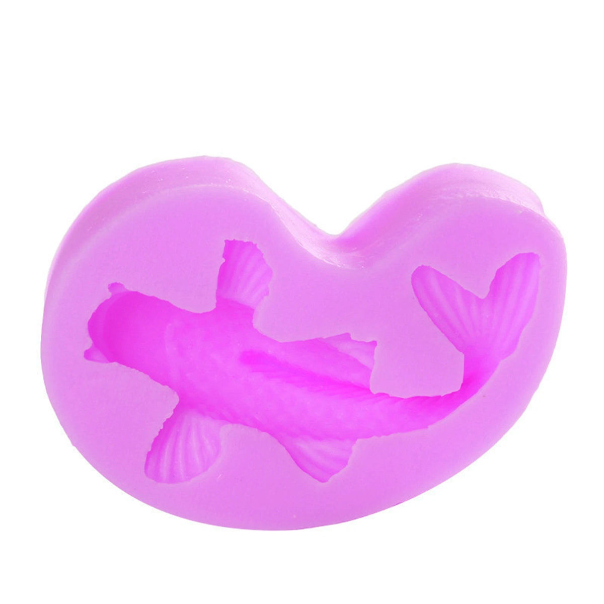 Silicone 3D Fish Mold for Baking and Chocolate (DIY Tool)