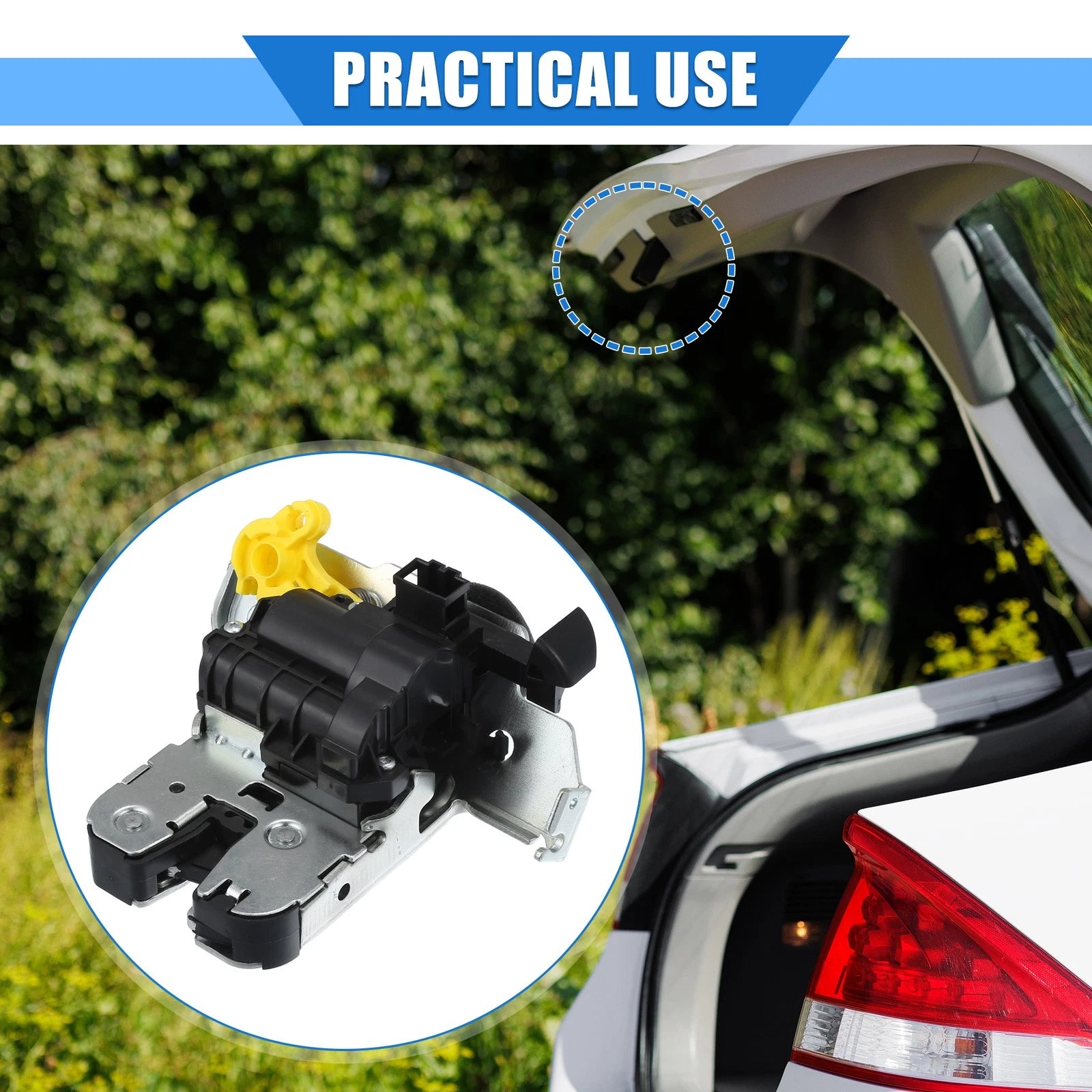 Rear Tailgate Trunk Lift Lock Latch Actuator Replacement for Volkswagen Golf (2020–2021)