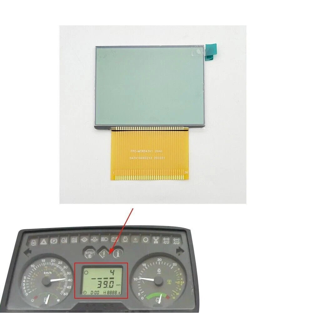 LCD Instrument Cluster for Tractor