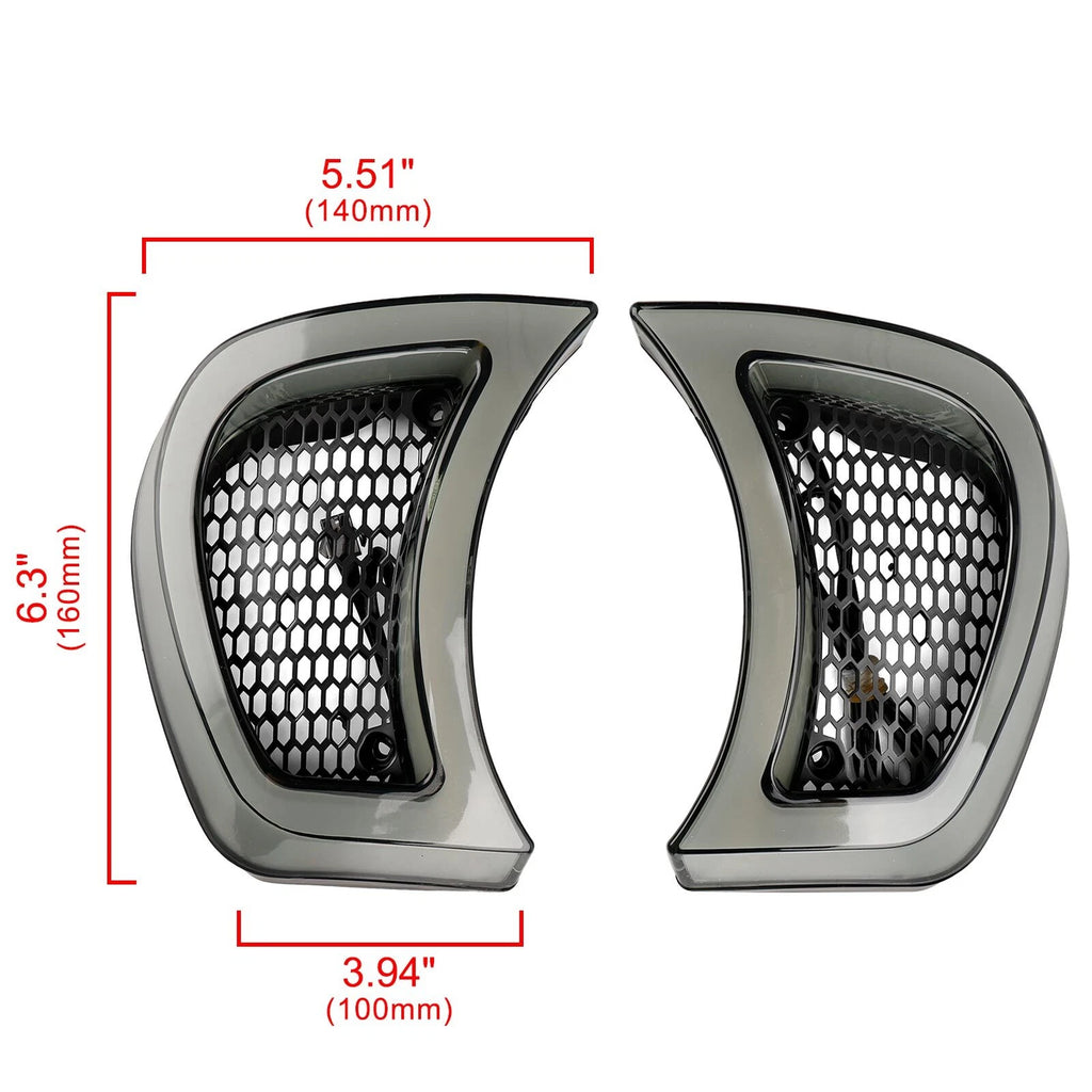 LED Headlight Fairing Vent for Harley Road Glide Special FLTRXS (2015–2023)