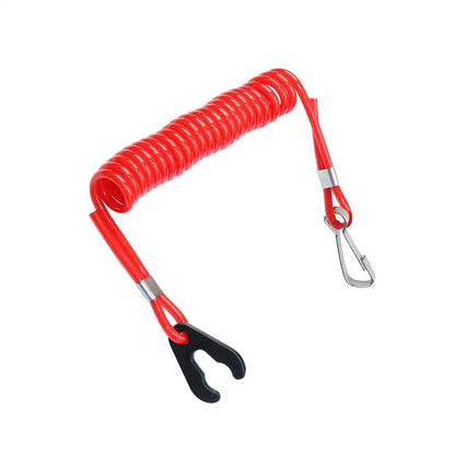 Outboard Engine Stop Lanyard for Watercraft Motors (6E9-82575-09)