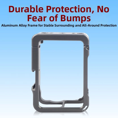 Camera Cage for DJI Action 6 (2023) - Aluminum Alloy, Compact Design