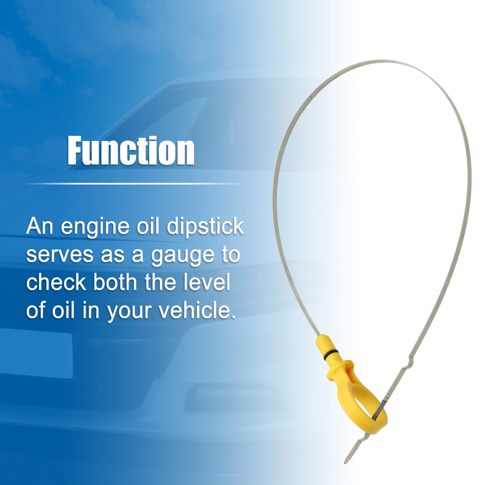 Engine Oil Level Indicator Dipstick for Lincoln MKT MKS (2013–2018)