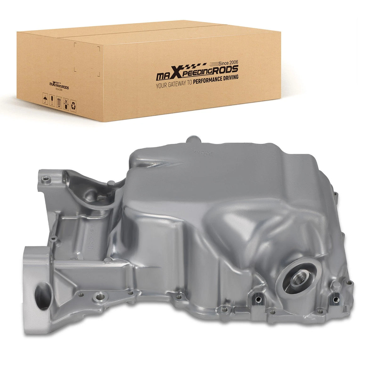 Engine Oil Pan Aluminum for Honda Accord (2013–2017) L4 2.4L 31159485