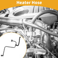Heater Hose for Audi A4 allroad quattro (2012–2016) OEM Replacement Plastic Black