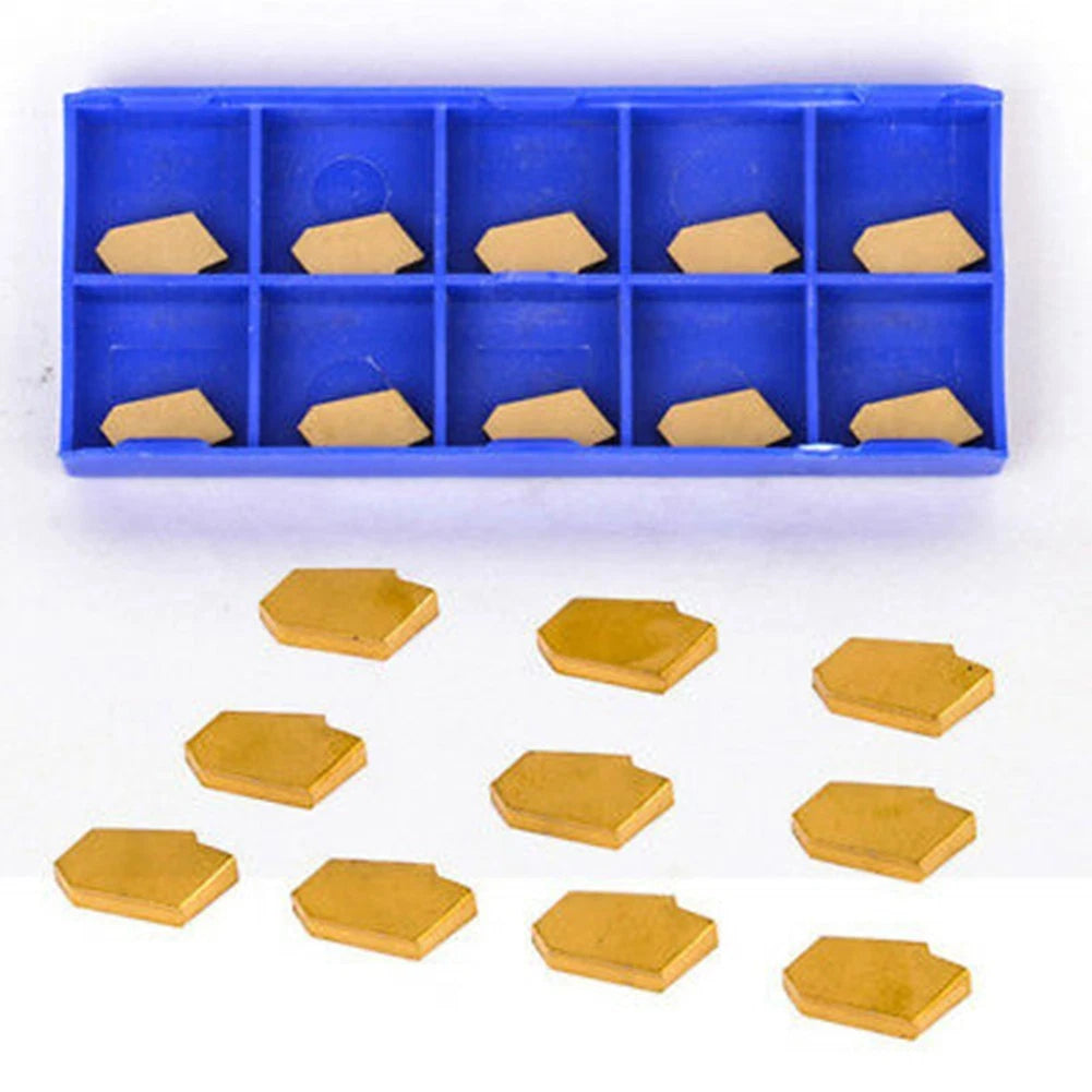 10pcs 3mm Cut-Off Grooving Carbide Inserts CNC Tool C#