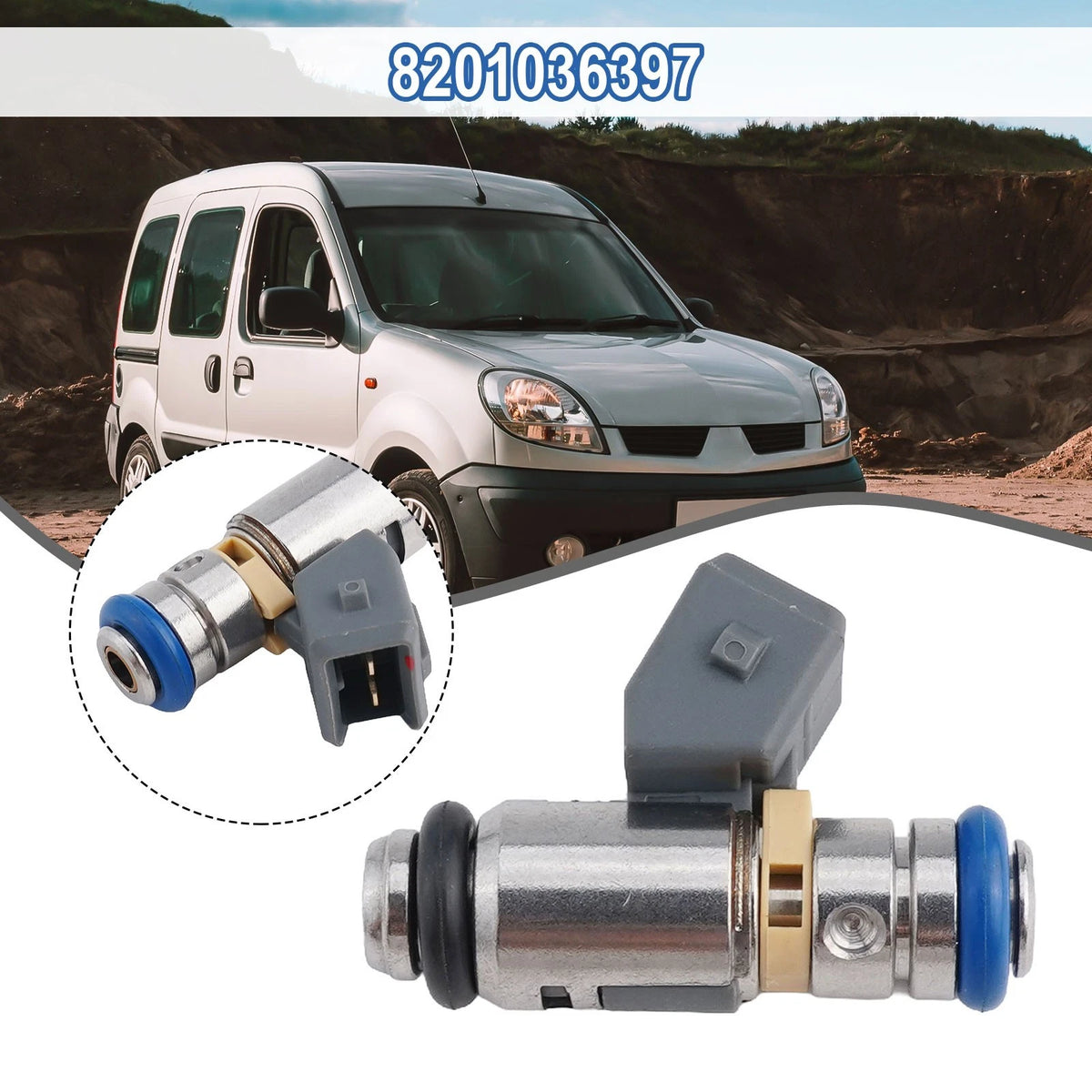 Fuel Injection for Renault Kangoo, Dacia Duster (8201036397)