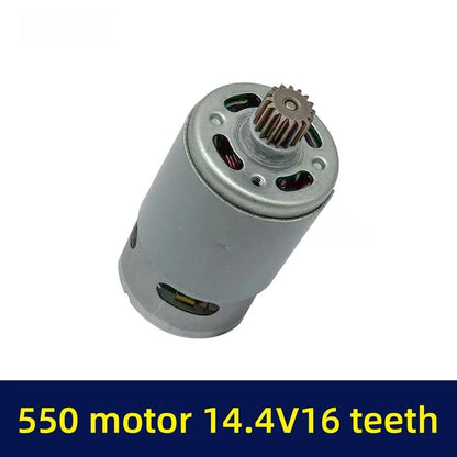 14.4V 550 Motor for Cordless Drills (Smooth 16 Tooth Transmission)