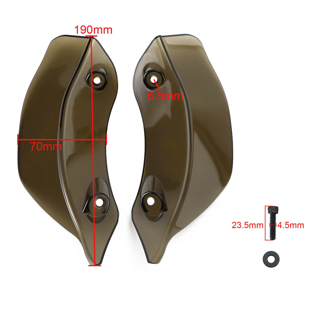 Fairing Windshield Side Wing Deflector for Harley Touring Road Glide (2015–2021)