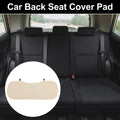 Back Seat Cover for Checkered Pattern Brown (1 Pc) for