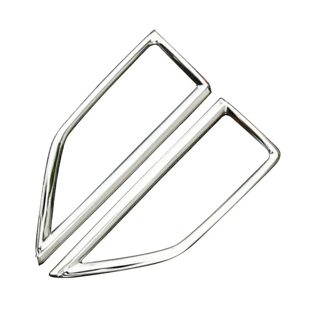 2X Front Middle Air Vent Cover Trim for Subaru Forester (2019–2022) Silver