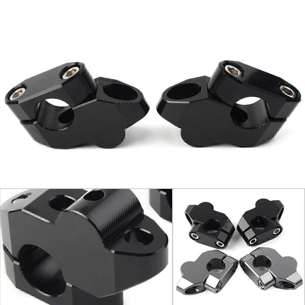 2Pcs Handlebar Extension Risers for Motorcycle (22MM)