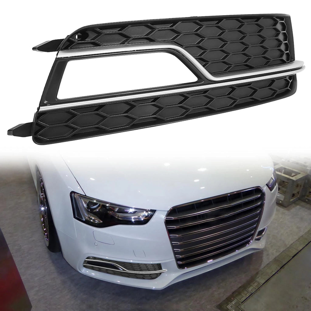 Front Right Fog Light Grille Cover for Audi S5 (2013–2017)