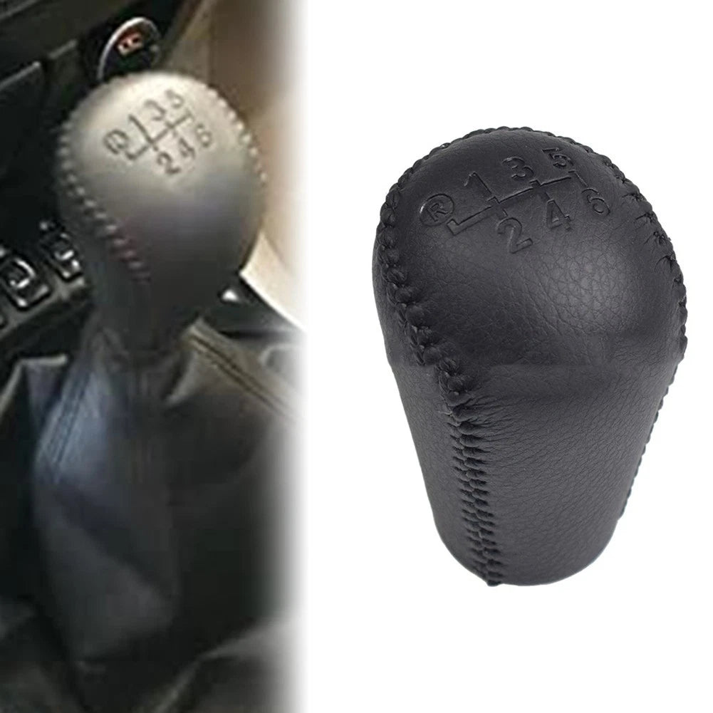 6 Speed Leather Shift Knob for Toyota Land Cruiser Prado (2003)
