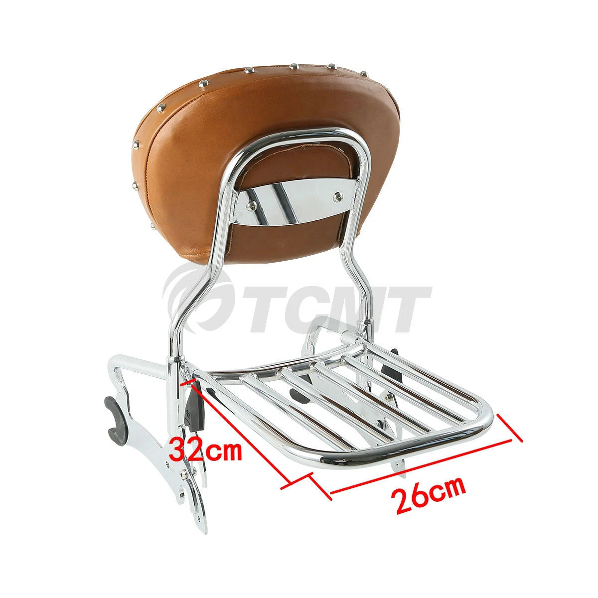 Sissy Bar Backrest Rack Mount Spools for Indian Chieftain Springfield (2014–2022)