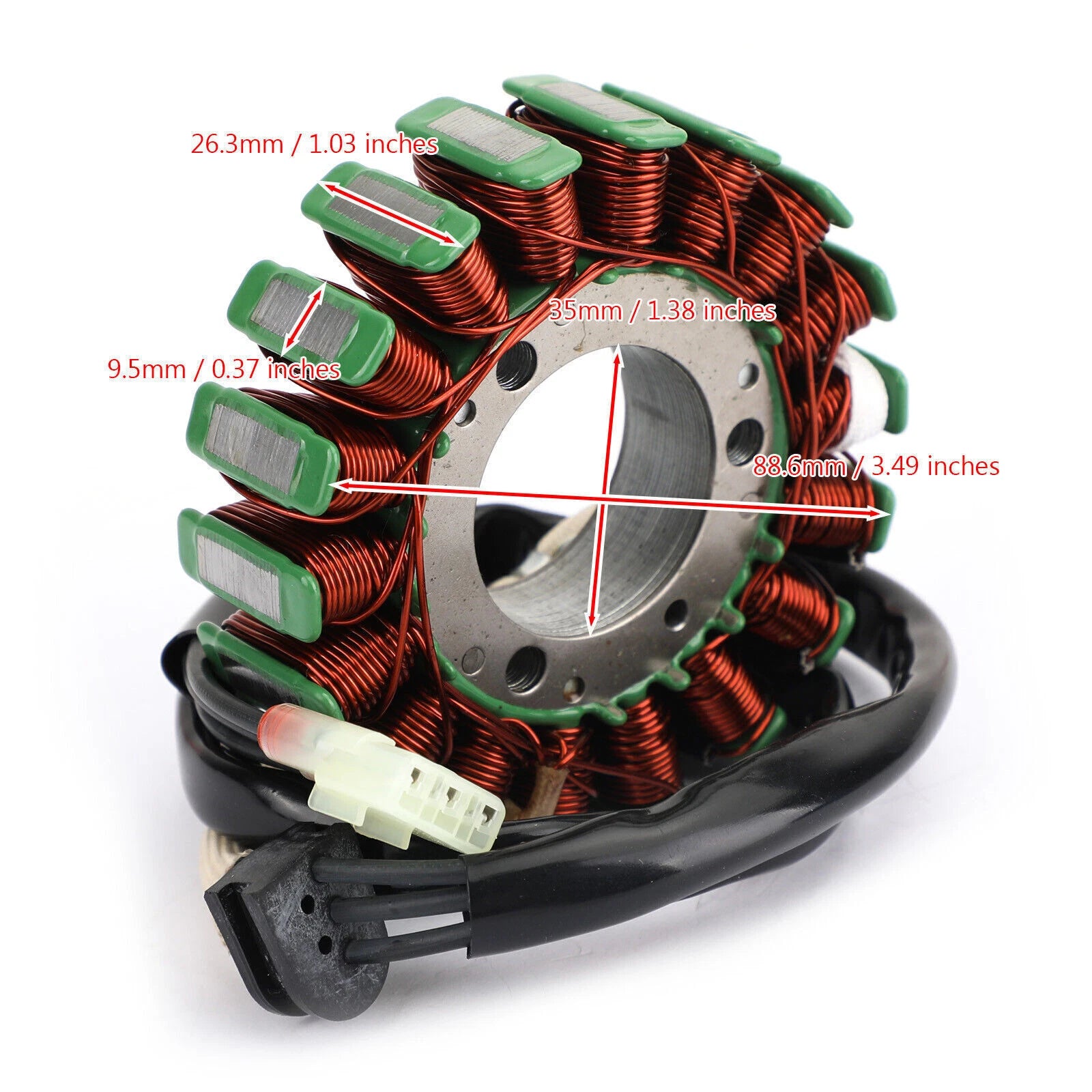Alternator Magneto Stator for Polaris Outlaw 450 525 ATV (2007–2011) 4011866 T9