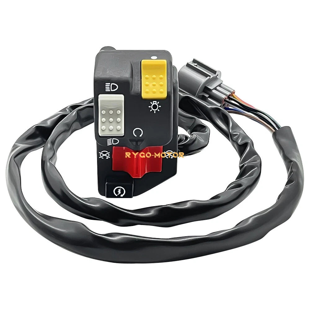 Handlebar Switch Start Stop Kill Headlight for Honda Foreman 500 TRX500 (2005–2006)